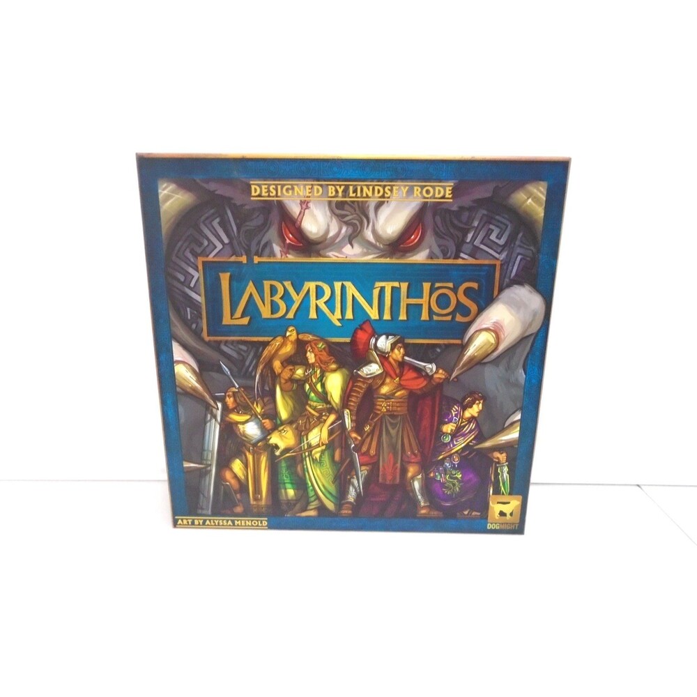 Labyrinthos Fantasy Board Game 100% Complete Dog might RARE Out of Print